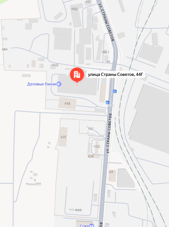 Карта проезда